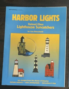 "Harbor Lights" Stained Glass Lighthouse Suncatchers pattern book - Picture 1 of 2