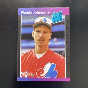 Randy Johnson 1989 Donruss Rated Rookie RC Card #42 - Picture 1 of 2