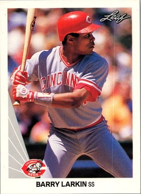 1990 Leaf #18 Barry Larkin - Image 1 of 2