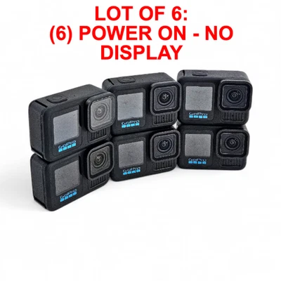 Лот из 6 как есть GoPro HERO 13 черный 5.3K HDR 27 МП экшн-камеры CHDCB-131-RT - Изображение 1 из 4