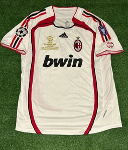 AC MILAN WINNING CHAMPIONS LEAGUE 2007 RETRO SHIRT INZAGHI 9 ON BACK NEW - Picture 1 of 5