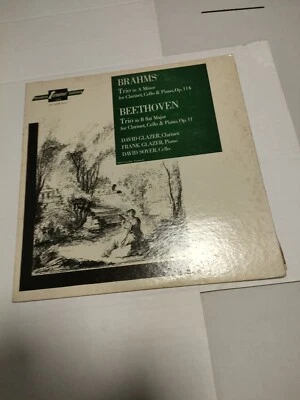 Brahms/ Beethoven – Trio In A Minor For Clarinet, Cello & Piano.  Lp - Image 1 of 2