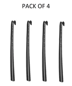 4x Plastic Extra Long Shoe Horns Easy Slip-On Shoe Boot Remover Mobility Aid - Bild 1 von 3