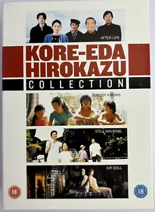 KORE-EDA HIROKAZU 4 DVD Set MATCHBOX After Life Nobody Knows Air Doll RARE MINT - Picture 1 of 10