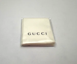 Gucci Microfiber Sunglasses Eyeglasses Lens Cleaning Cloth - 6"x8" NEW!! - Picture 1 of 6