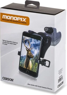 Carson MonoPix Smartphone Digiscoping 8x42mm Waterproof Monocular MP-842IS - Image 1 of 4