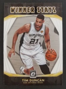 Tim Duncan 2021 Panini Optic Winner Stays Basketball Card #15 (NM) - Bild 1 von 2