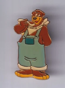 PINES RAROS... PUBLICIDAD ARTÍSTICA VINTAGE KELLOGG'S BEAR CHOCOS 1990 ~ EE. UU. - Imagen 1 de 1