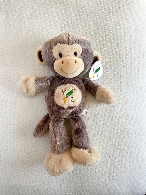 Young Living 毛绒 猴子 精油 可加热 带香味包 16 英寸 填充 — 第 1/4 张图片