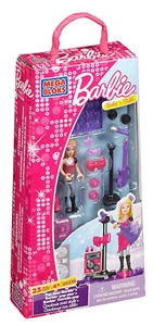 Barbie MEGA BLOKS Pop Star Barbie - Build ‘n Style - 80238 Blocks FREE SHIPPING - Picture 1 of 9