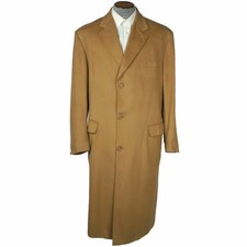 men's 100 percent cashmere overcoat