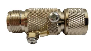 Workman A-28 CB / Radioaficionado Base Antena Cable Coaxial Pararrayos - Imagen 1 de 5