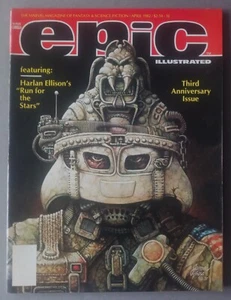 Epic Illustrated Vol 1 No 11 Apri 1982 James Fox cvr Marvel Comics Group USA - Picture 1 of 5