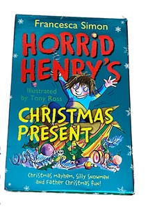 Horrid Henry's Christmas Present 2 Book Set by Francesca Simon Paperback, 2010 - Picture 1 of 7
