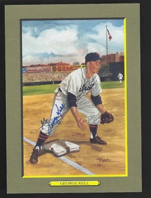 George Kell Signed Auto 1990 Perez-Steele Great Moments Postcard Autograph - Image 1 of 2