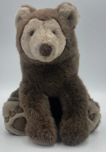 Vintage Applause Bravo Rembrandt Brown Bear Plush Stuffed Animal 1988 - Picture 1 of 9