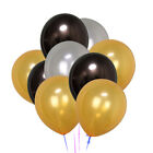 100Pcs 10 Inch Ballons Shiny Pearlescent Metallic Latex Balloons Party