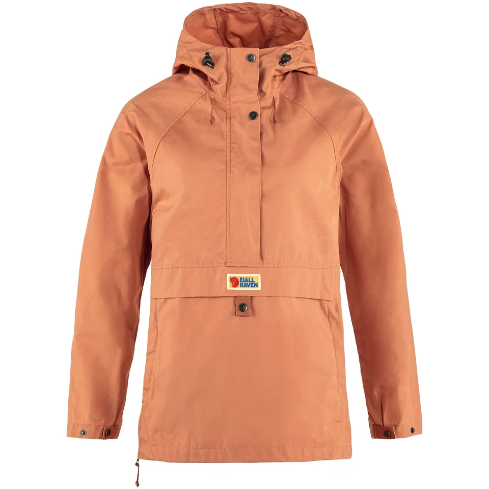 Fjällräven Vardag Anorak Léger Damen-Wanderjacke Outdoor Trekking Orange-Braun - Photo 1/4