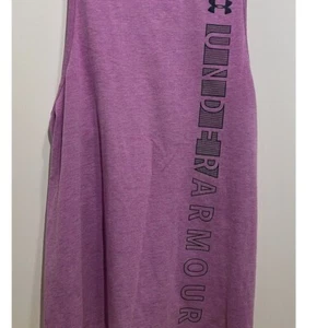 Under Armour Damen Tank Top Small HeatGear Loose Fit Sportlich Ärmellos Lila - Bild 1 von 5