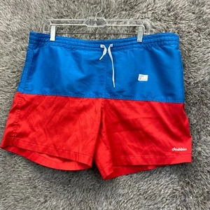 Pantalones Cortos Cubbies Hombres Talla Grande Hechos en EE. UU. Forrados De Colección LEER POR FAVOR Azul Rojo - Imagen 1 de 10