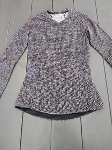 Lululemon Runderful Womens 6 Small Slim Fit Long Sleeve Pullover Cuffins Shirt - Picture 1 of 9