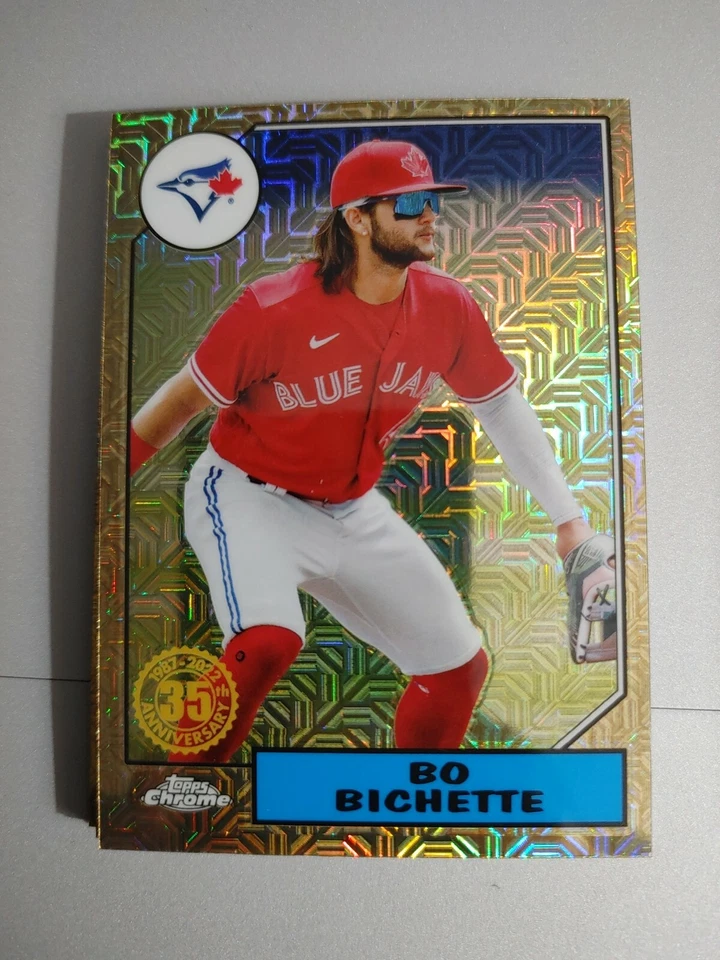 2022 Topps 1987 Topps Chrome Silver Pack Series 1 Mojo 1-100 Pick from drop down - Image 1 of 4