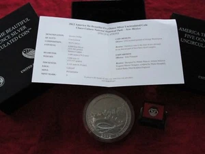 2012-P 5 oz .999 Silver ATB Chaco Culture New Mex. (w/Box & COA) - Satin Finish - Picture 1 of 7