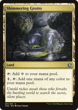 SHIMMERING GROTTO ~mtg NM Conspiracy Take The Crown Unc x4