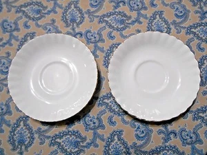 Royal Albert Val Dor Bone China Inglaterra Plato Platillo Lote de 2 - Imagen 1 de 4