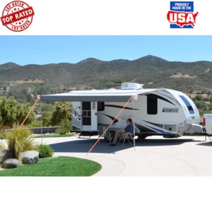 Adjustable Height RV Awning Stabilizer Kit Vertical Support Stabilization Pole - Picture 1 of 7