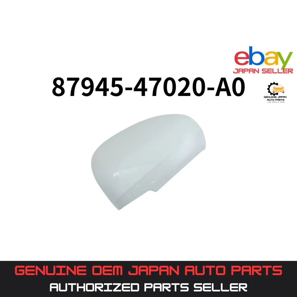 " Genuine Toyota Prius Outer Driver Left Mirror Cover White Pearl 87945-47020-A0 - Изображение 1 из 1