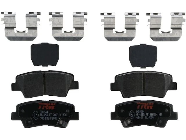 Juego de pastillas de freno traseras para Hyundai Accent 2012-2017 1,6 L 4 cilindros 2013 2014 HP944FS Foto 1 de 1