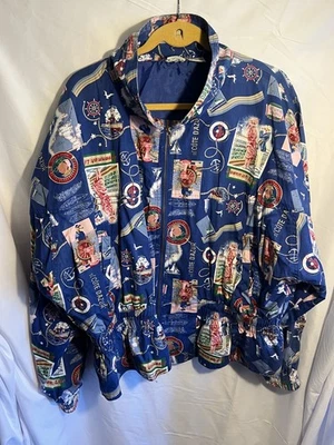 Boutique style Nautical Savannah line ￼￼Jacket XL Women’s gathered waist Vintage - Image 1 of 4