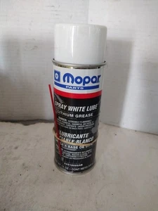 JEEP DODGE CHRYSLER RAM SPRAY WHITE LUBE LITHIUM GREASE LUBRICANT OEM NEW MOPAR - Picture 1 of 5