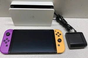 Ninentdo Switch OLED Handheld Video Game System HEG-001 - Picture 1 of 12