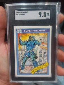 1990 Marvel Universe #76 Mandarin SGC 9.5.  NICE! - Picture 1 of 2