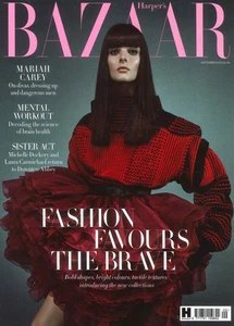 UK Harper's Bazaar Magazine: Mariah Carey, Michelle Dockery, Cover #2, Sept 2025 - Picture 1 of 3