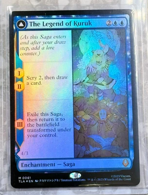 The Legend of Kuruk Foil MTG Avatar Mythic 61 NM X1 - Image 1 of 3
