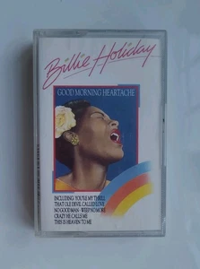 Billie Holiday Good Morning Heartache Black Cassette, UK Hallmark, 1987 - Picture 1 of 7