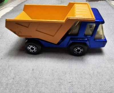 Camión de volteo Matchbox Superfast Atlas 1975 vintage Lesney No. 23 Made in England Foto 1 de 4