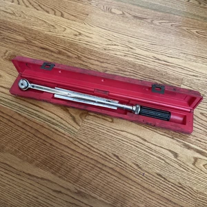 K-D Tools 1/2" Antrieb Mikrometer 2952 Drehmomentschlüssel mit Koffer, 30-250 Fuß-Pfund - Bild 1 von 7