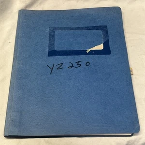 Yamaha YZ250J Owners Service Tuning Repair Maintenance Shop Manual 11626-03-15 - Picture 1 of 8