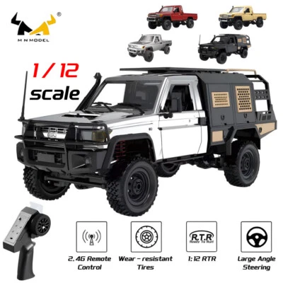 MN82 RC Pickup 1/12 Climbing Off-road Vehicle 2.4G 4WD Remote Controller Car - Image 1 of 4