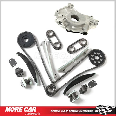 Kit de cadena de distribución juego de bomba de aceite para Lincoln Navigator 1999 2000 5,4 L V8 21 mm entrada Foto 1 de 4