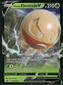#SWSH294 Hisuian Electrode V SWSH: Sword & Shield Promo Cards - Picture 1 of 1