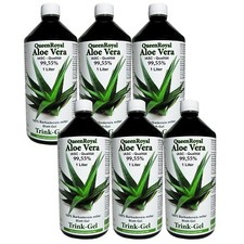 Aloe Vera Trink Gel Von Queenroyal 99.55 6 Liter Sparpack #30037