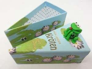 Caja de regalo rana sapos para ti molde de pastel amuleto de la suerte cumpleaños - Imagen 1 de 1