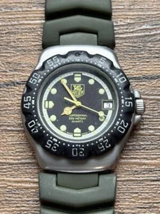 Reloj Hombre TAG HEUER Formula 1 34mm Negro Fecha Vintage Cuarzo WA1216 - Imagen 1 de 14