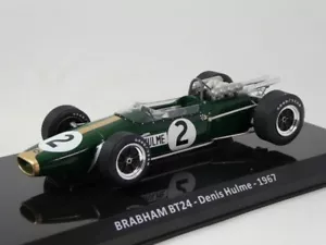 Ixo Die Cast Brabham BT24 #2 Denis Hulme World Champion 1967 1/24 LAF1782 - Foto 1 di 2
