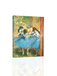 Dancers In Blue1-Degas - GICLEE ART PRINT 12 x 15 Many Sizes - Picture 1 of 2